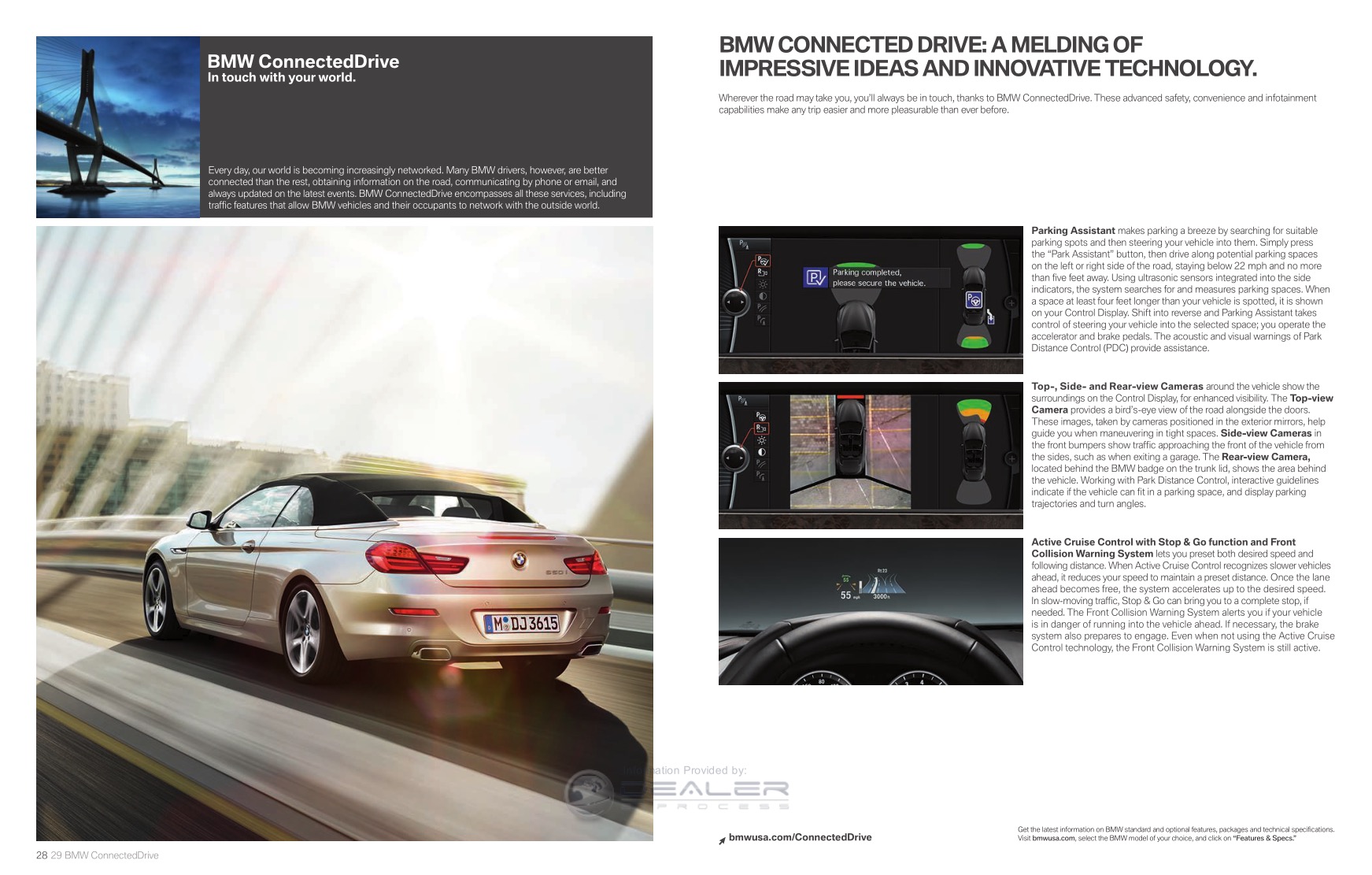 2012 BMW 6-Series Brochure Page 32